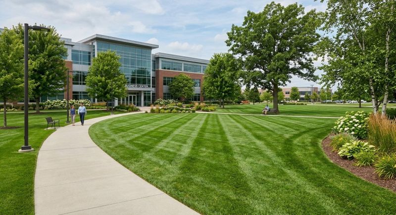 Commercial Lawn Seeding