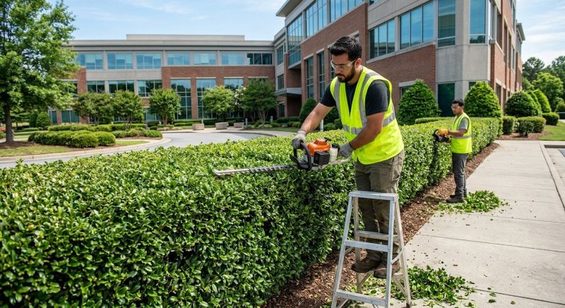 Commercial Shrub Trimming