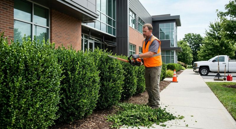 Commercial Shrub Trimming