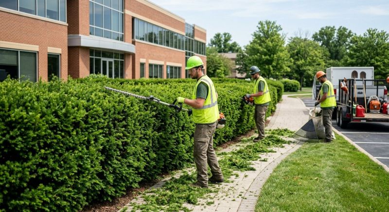 Commercial Shrub Trimming