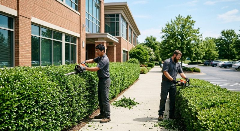 Commercial Shrub Trimming
