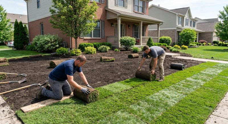 Commercial Sod Installation