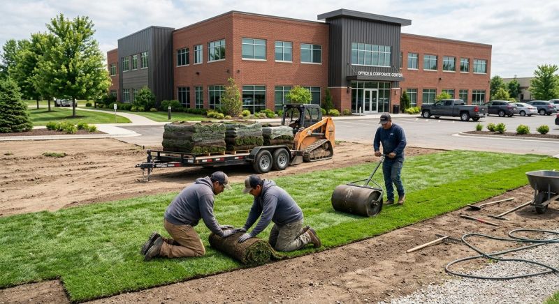 Commercial Sod Installation