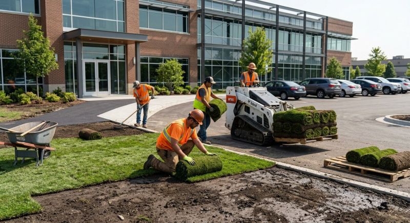 Commercial Sod Installation