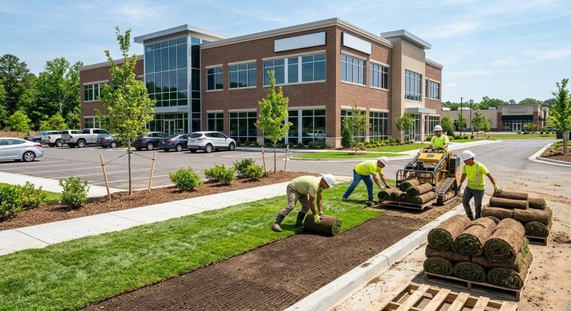 Commercial Sod Installation