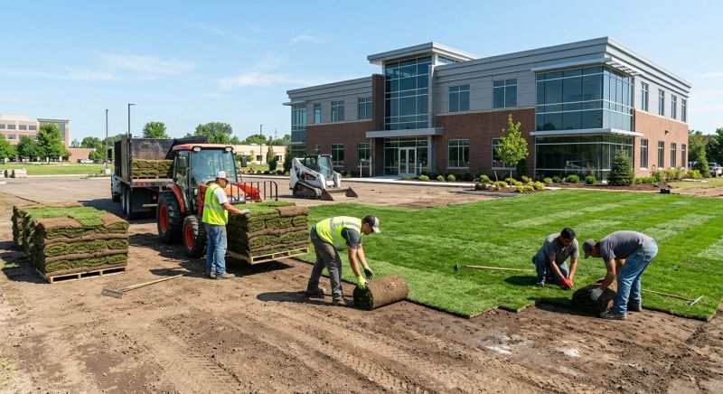 Commercial Sod Installation