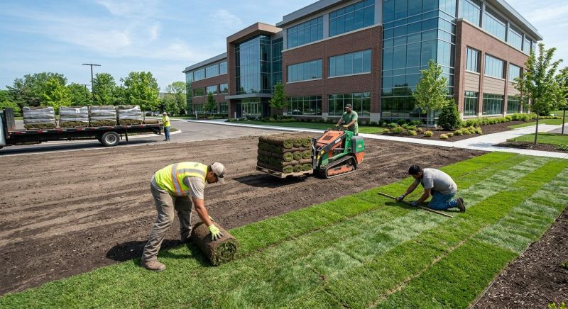 Commercial Sod Installation