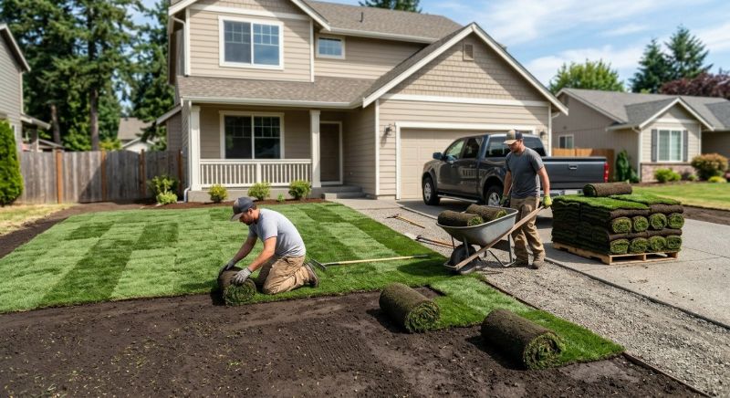 Commercial Sod Installation
