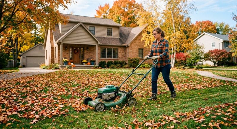 Fall Lawn Cleanup