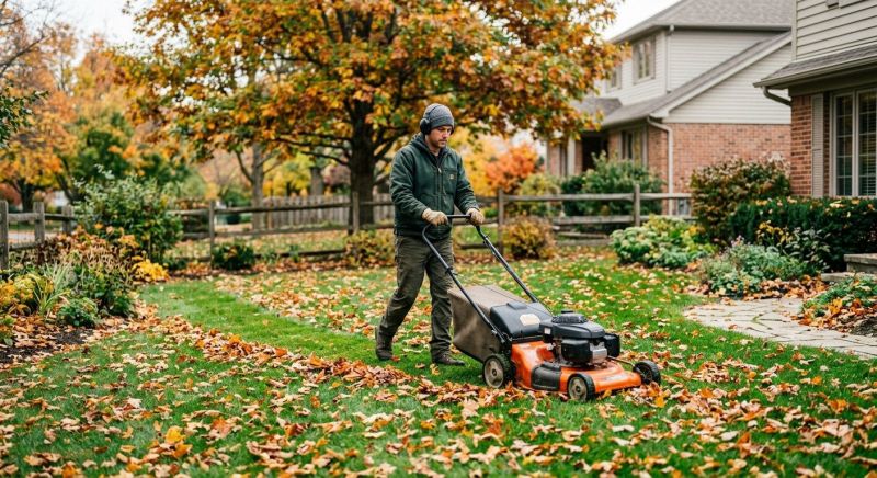 Fall Lawn Cleanup