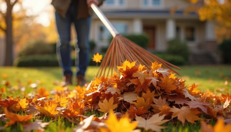 Fall Lawn Cleanup