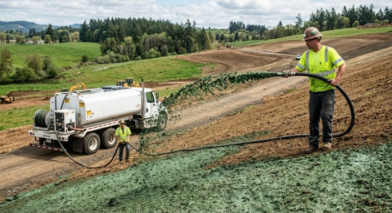 Hydroseeding