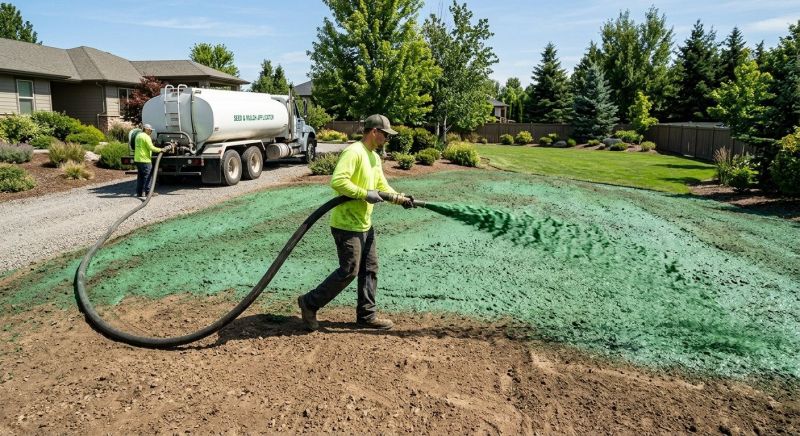 Hydroseeding