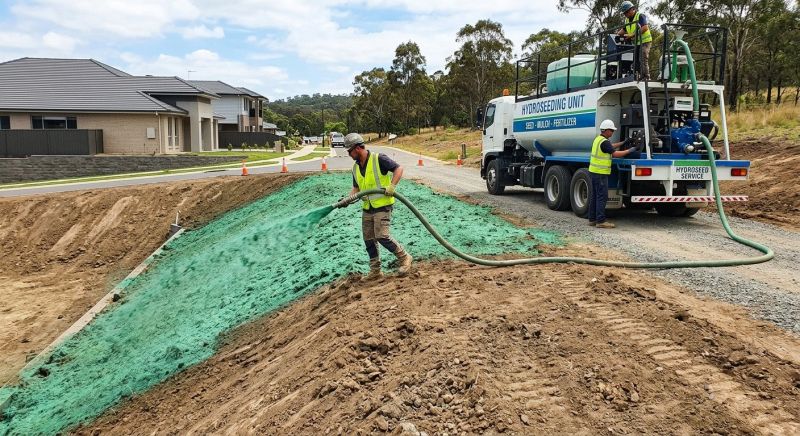 Hydroseeding