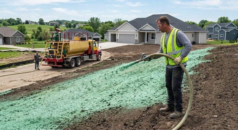 Hydroseeding