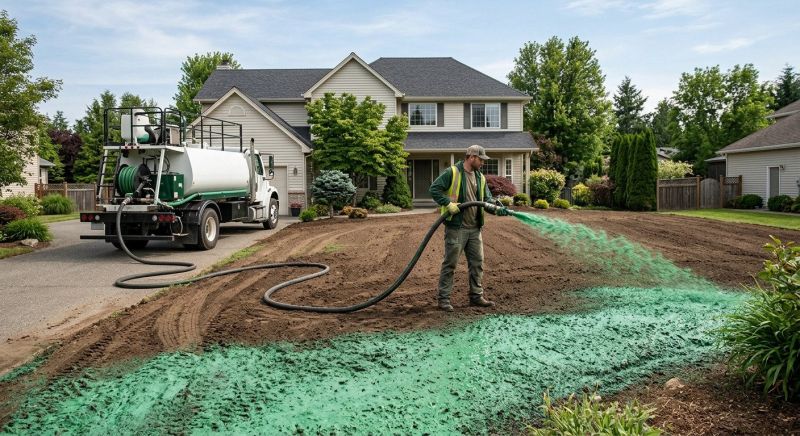 Hydroseeding