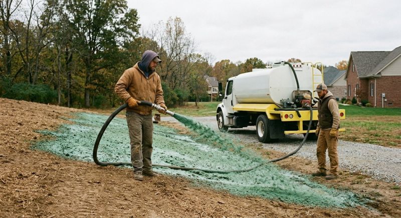 Hydroseeding