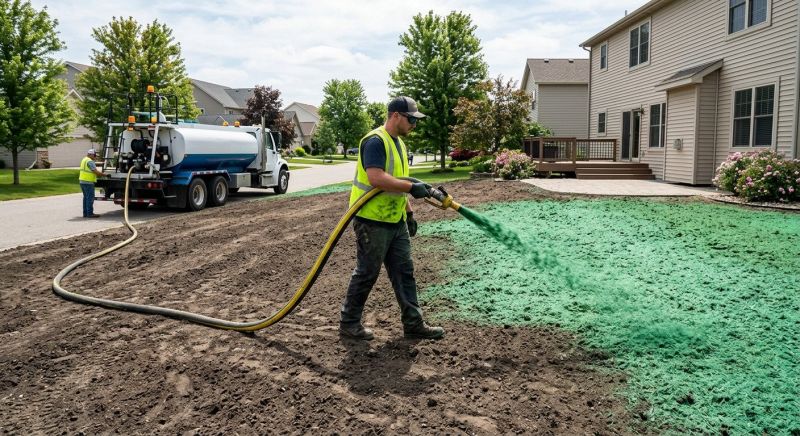 Hydroseeding