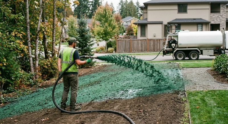 Hydroseeding