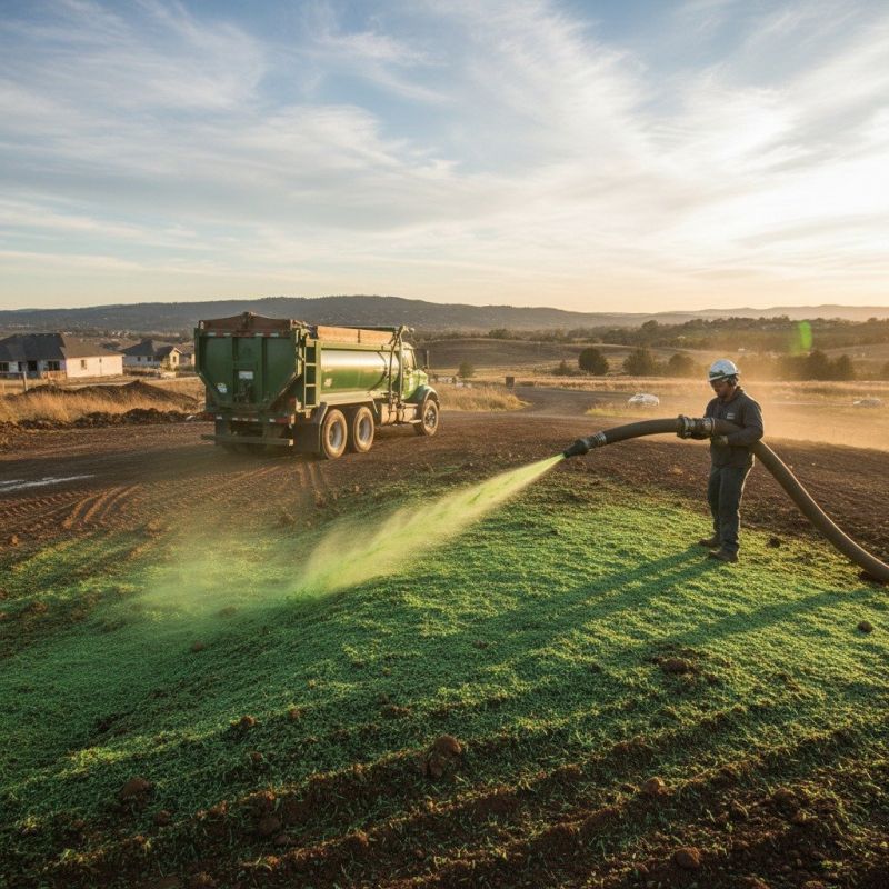 Hydroseeding