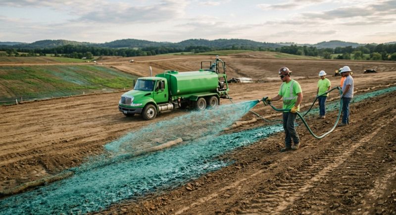 Hydroseeding
