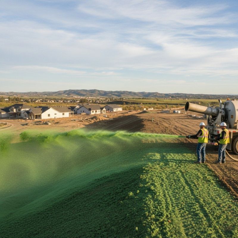 Hydroseeding