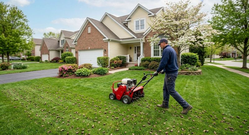 Lawn Aerating