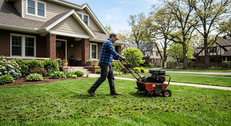 Lawn Aerating