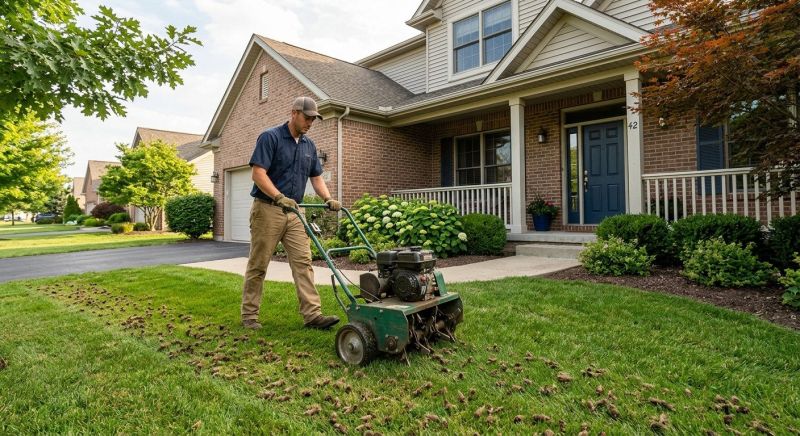 Lawn Aerating