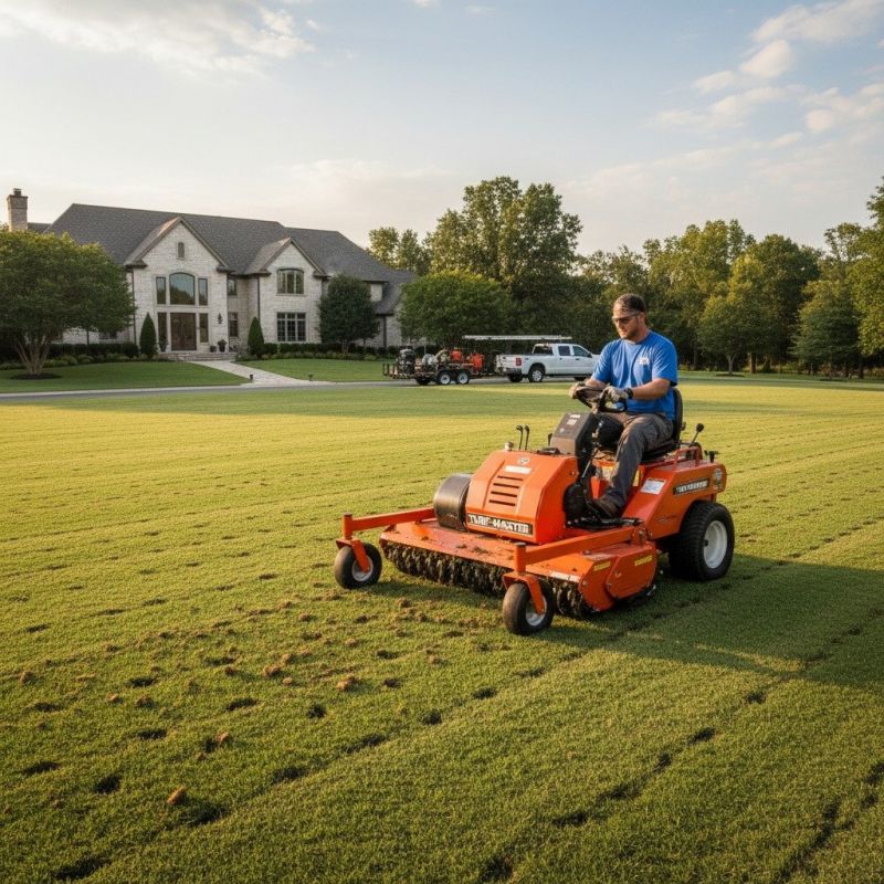 Lawn Aerating