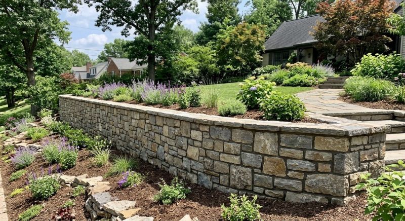 Retaining Wall Installation