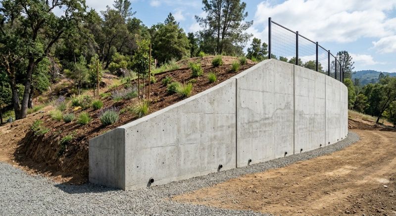 Retaining Wall Installation