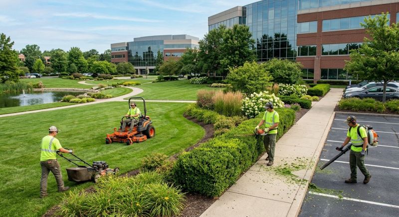 Seasonal Lawn Care For Commercial Properties