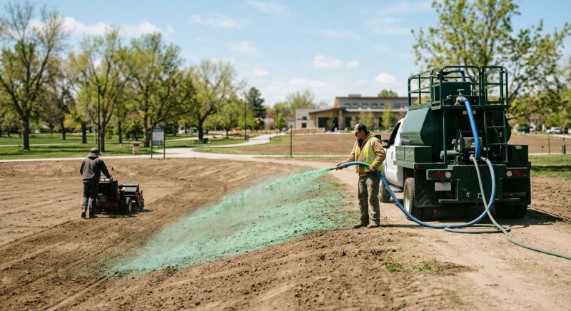 Commercial Lawn Seeding